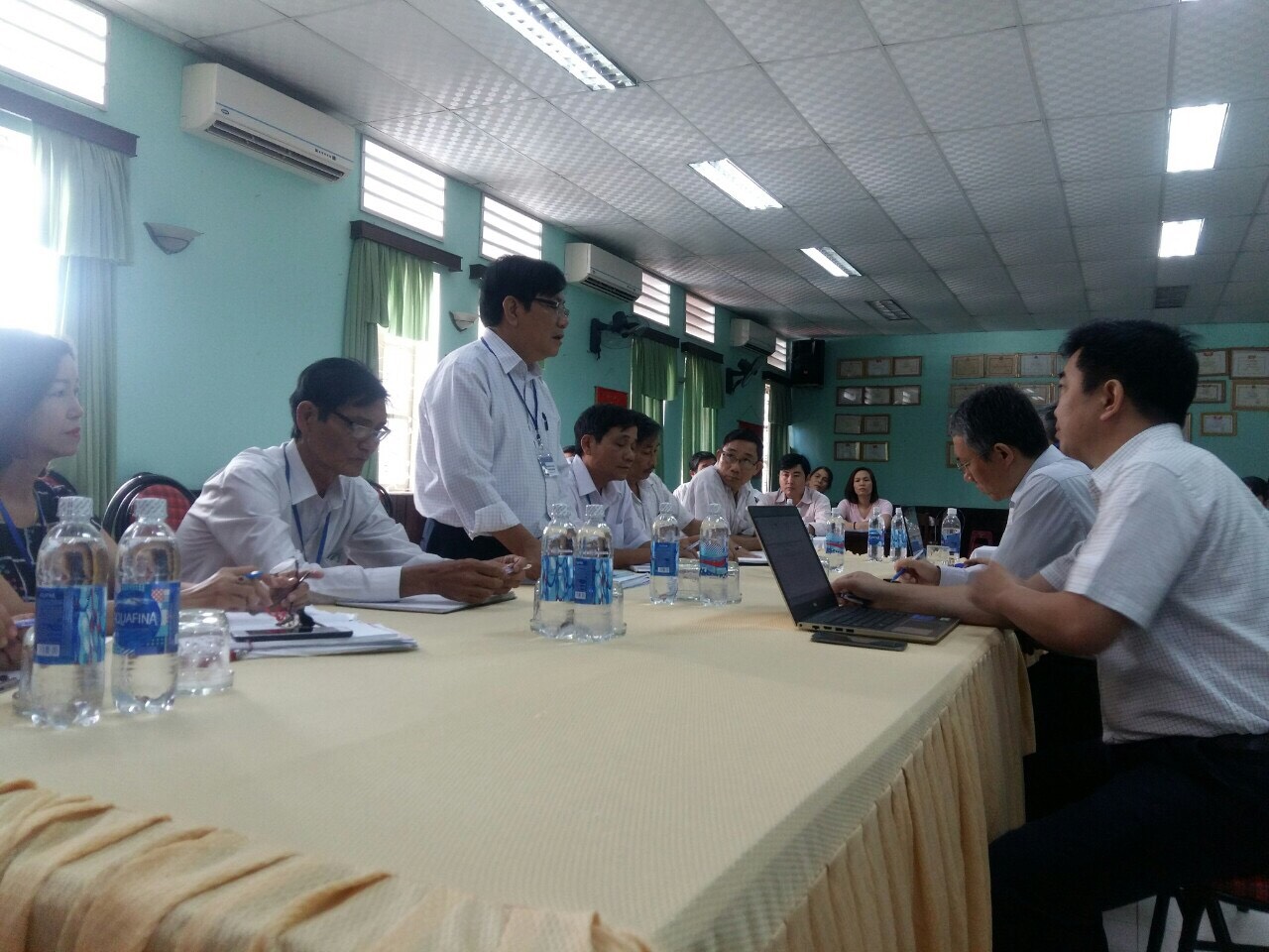 PGS.TS. Nguyễn Đình Sơn phát biểu tại buổi làm việc