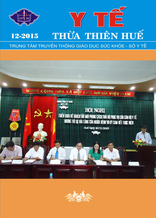 Bản tin Y tế quý 4 - 2015