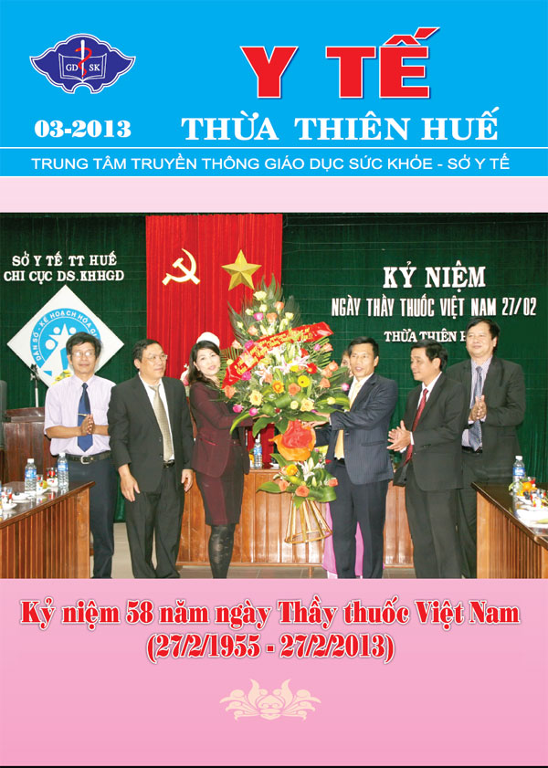 Bản tin Y tế quý 1-2013