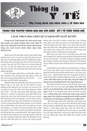 Phụ trang Y tế thôn bản tháng 9-2016