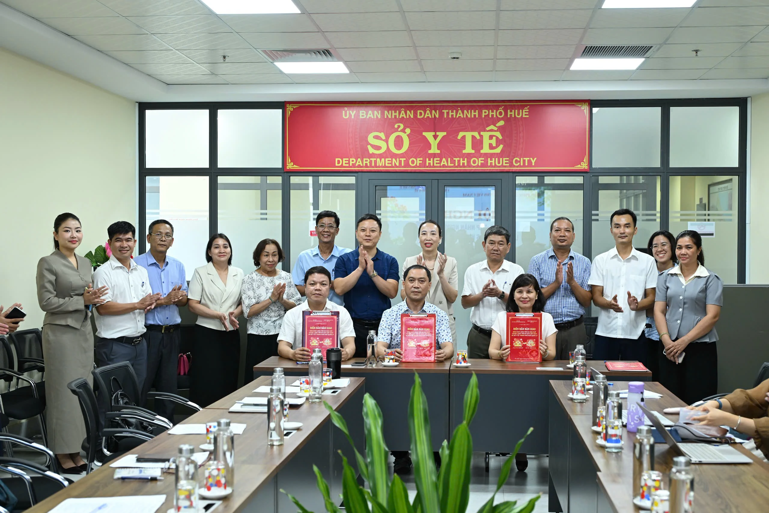 Bàn giao Làng trẻ em SOS Huế về Sở Y tế quản lý