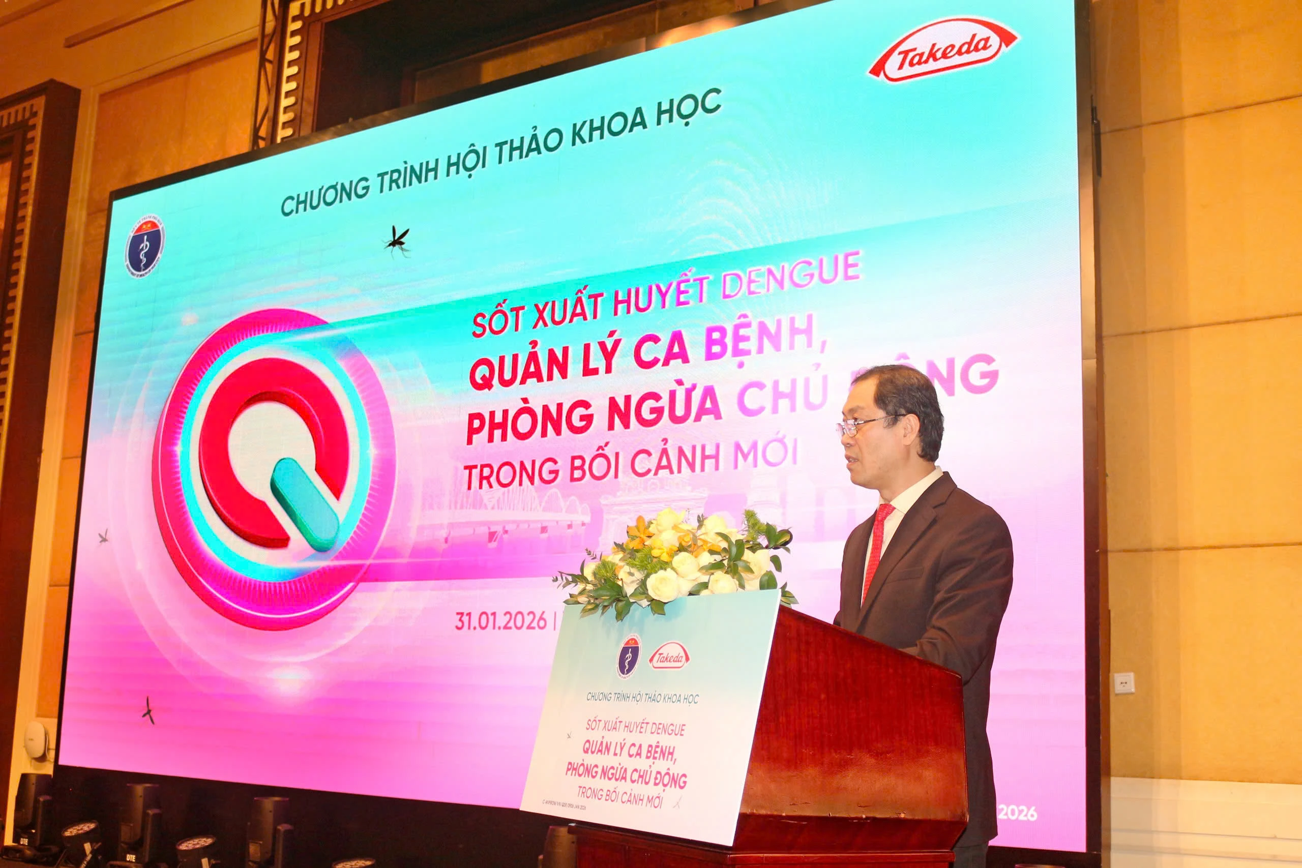 Hội thảo khoa học “sốt xuất huyết dengue– quản lý ca bệnh – phòng ngừa chủ động trong bối cảnh mới”