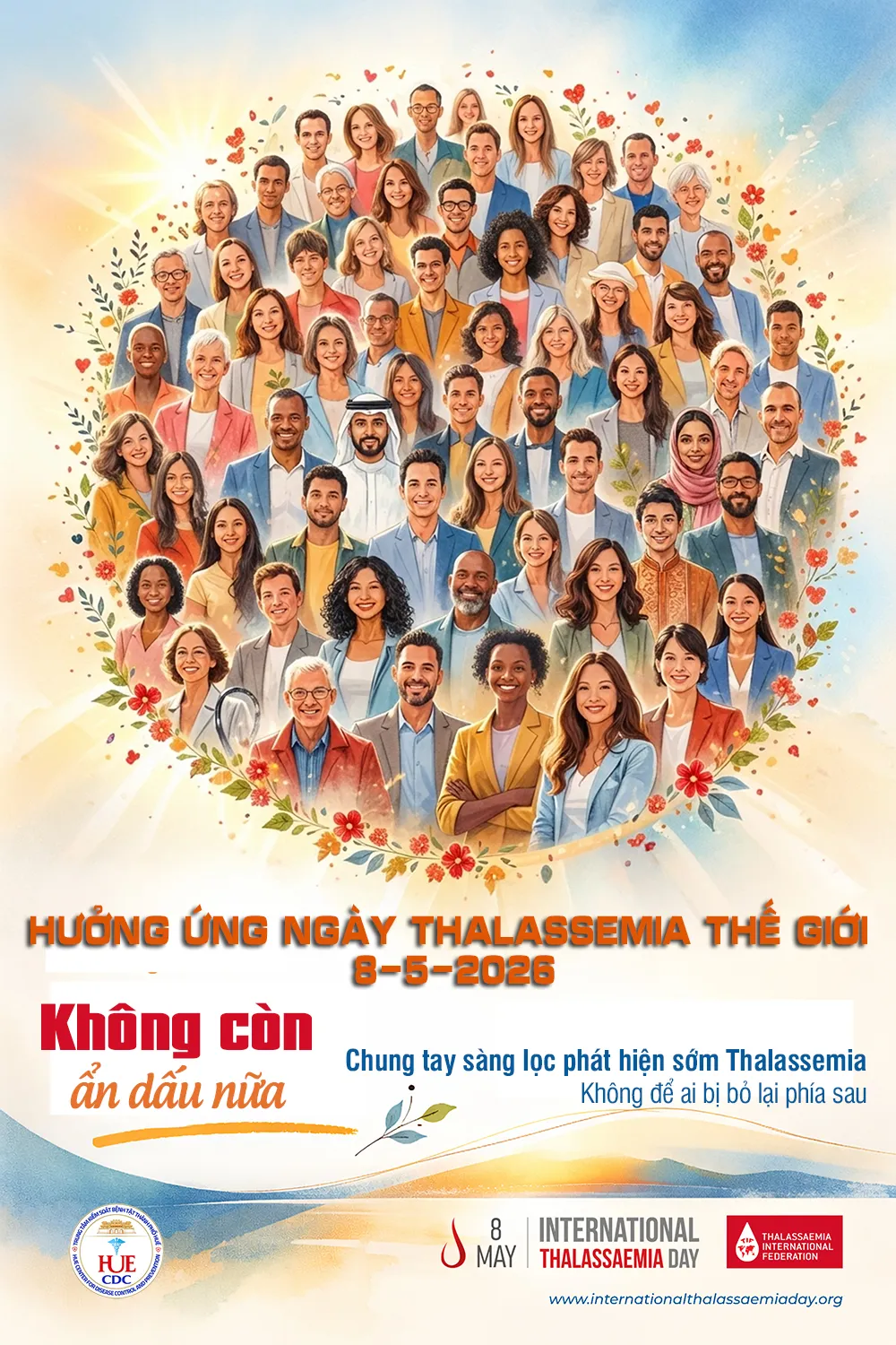 Hưởng ứng Ngày Thalassemia Thế giới 8/5/2026