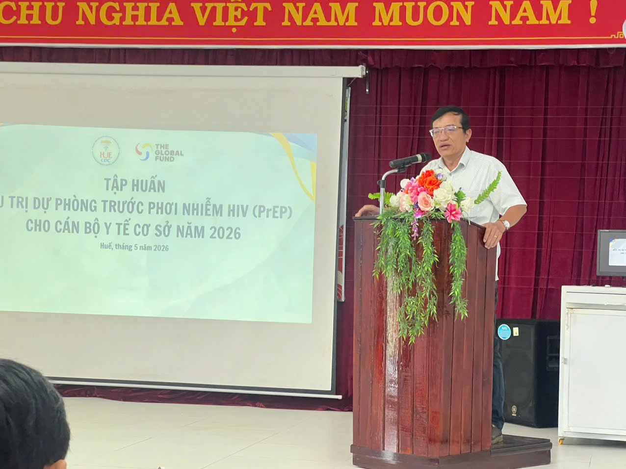 KHAI MẠC LỚP TẬP HUẤN ĐIỀU TRỊ DỰ PHÒNG TRƯỚC PHƠI NHIỄM HIV (PrEP) CHO CÁN BỘ Y TẾ CƠ SỞ