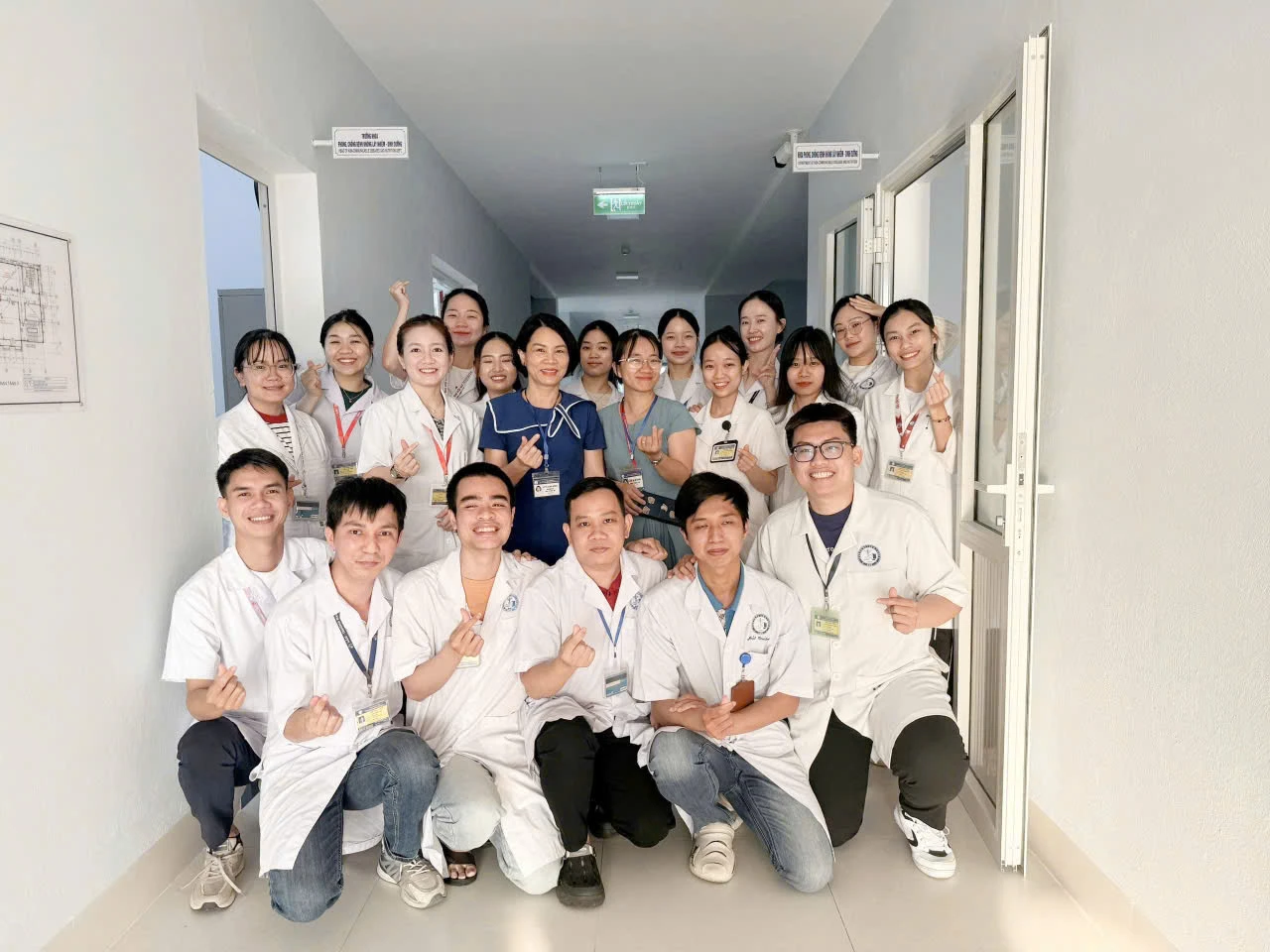 Khoa Phòng chống bệnh không lây nhiễm – Dinh dưỡng hướng dẫn sinh viên thực tập