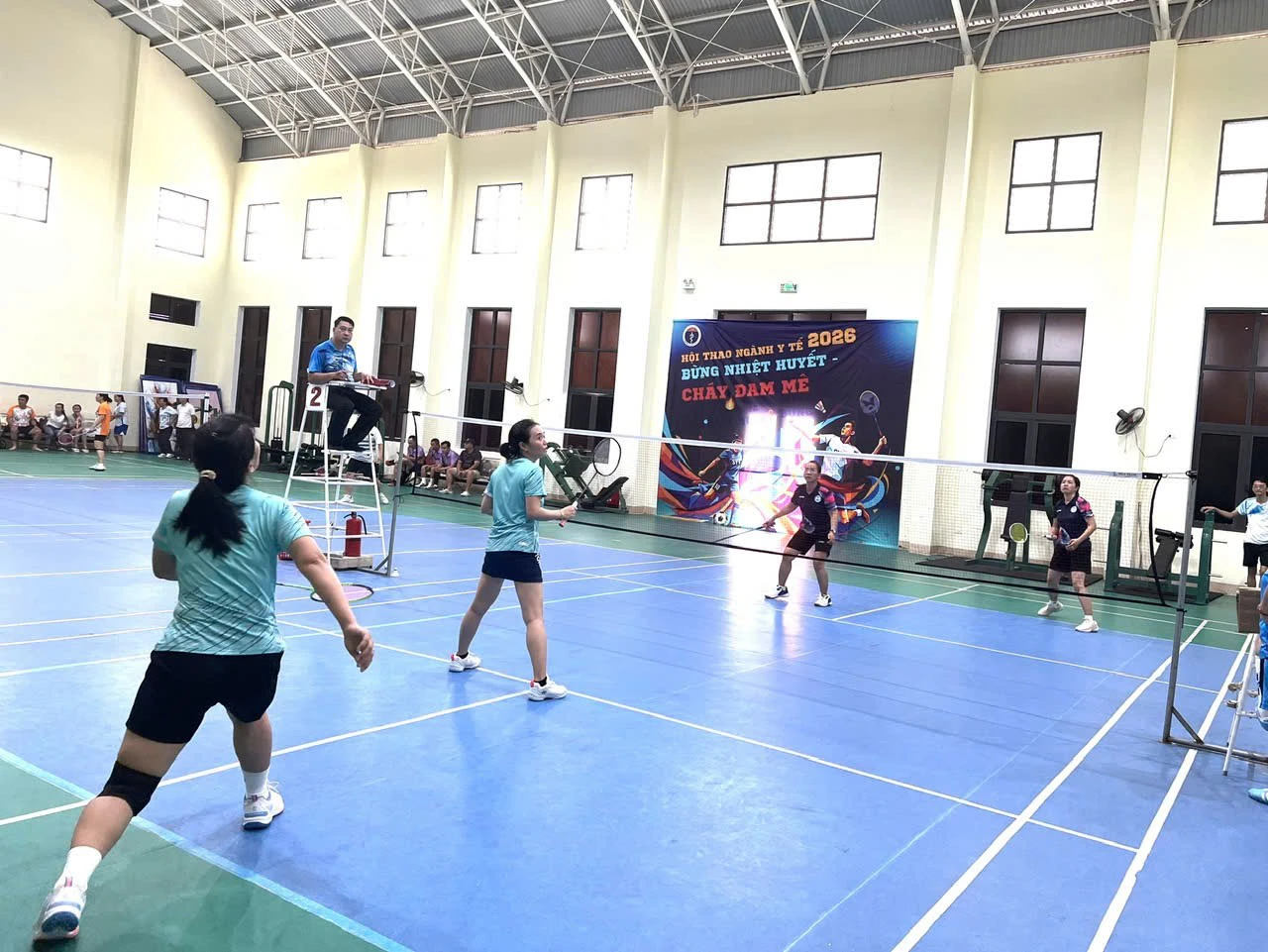 LỊCH THI ĐẤU TỨ KẾT, BÁN KẾT VÀ CHUNG KẾT GIẢI CẦU LÔNG HỘI THAO NGÀNH Y TẾ THÀNH PHỐ HUẾ LẦN THỨ I