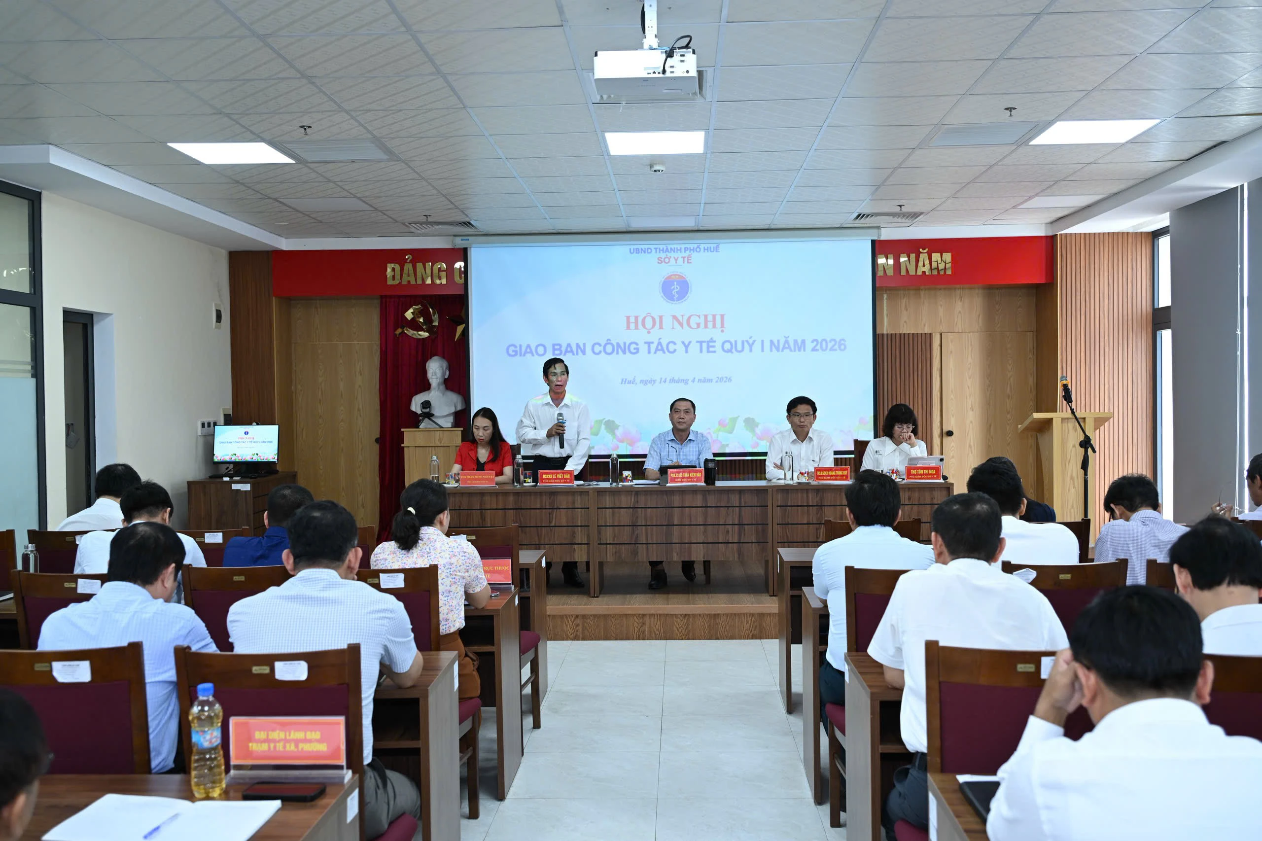 Sở Y tế tổ chức Hội nghị giao ban công tác y tế quý I/2026