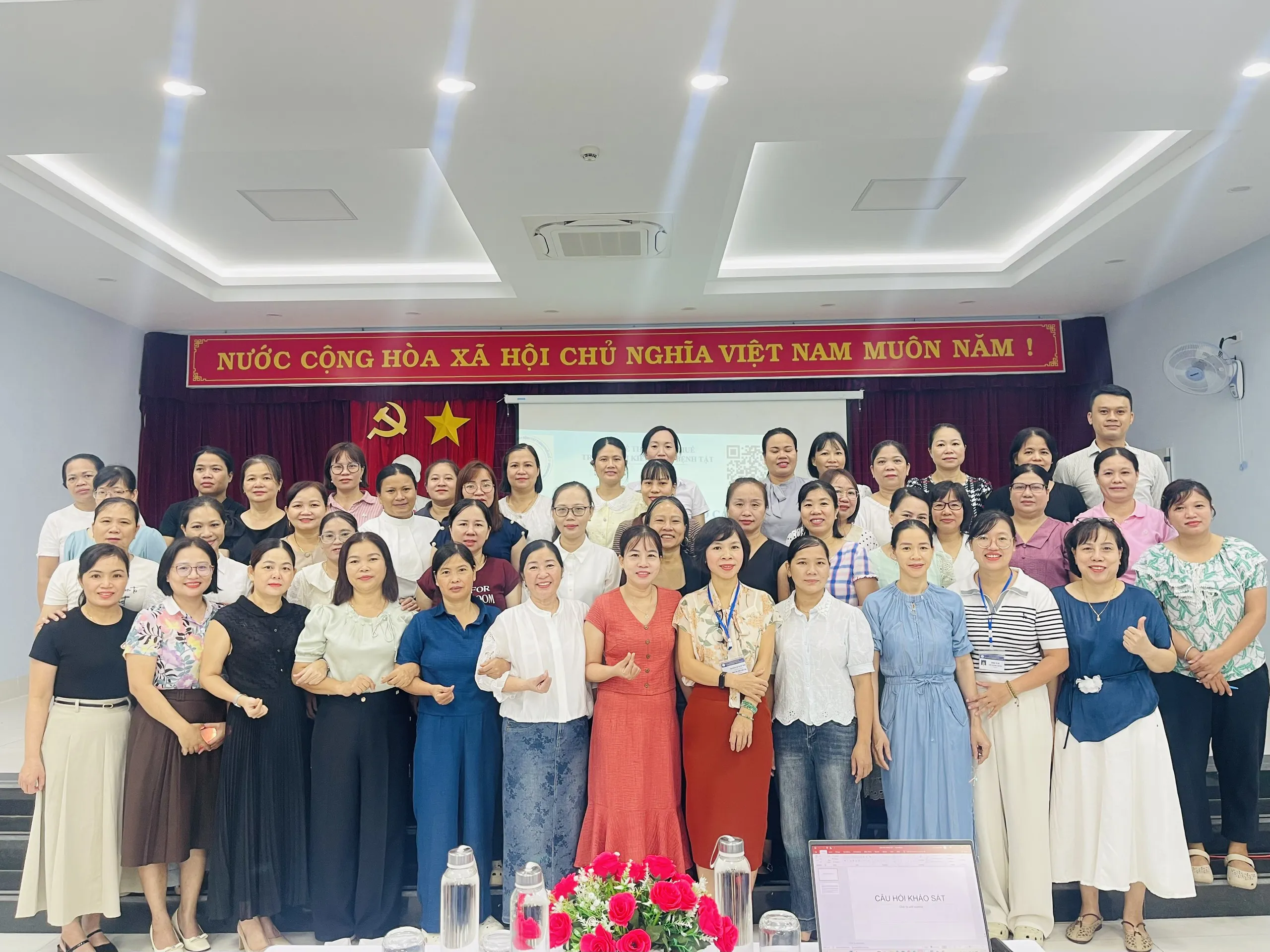 Tập huấn công tác thống kê, báo cáo sức khỏe bà mẹ, trẻ em và sức khỏe sinh sản
