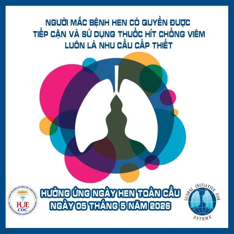 Tất cả những người mắc bệnh hen cần được tiếp cận thuốc hít chống viêm