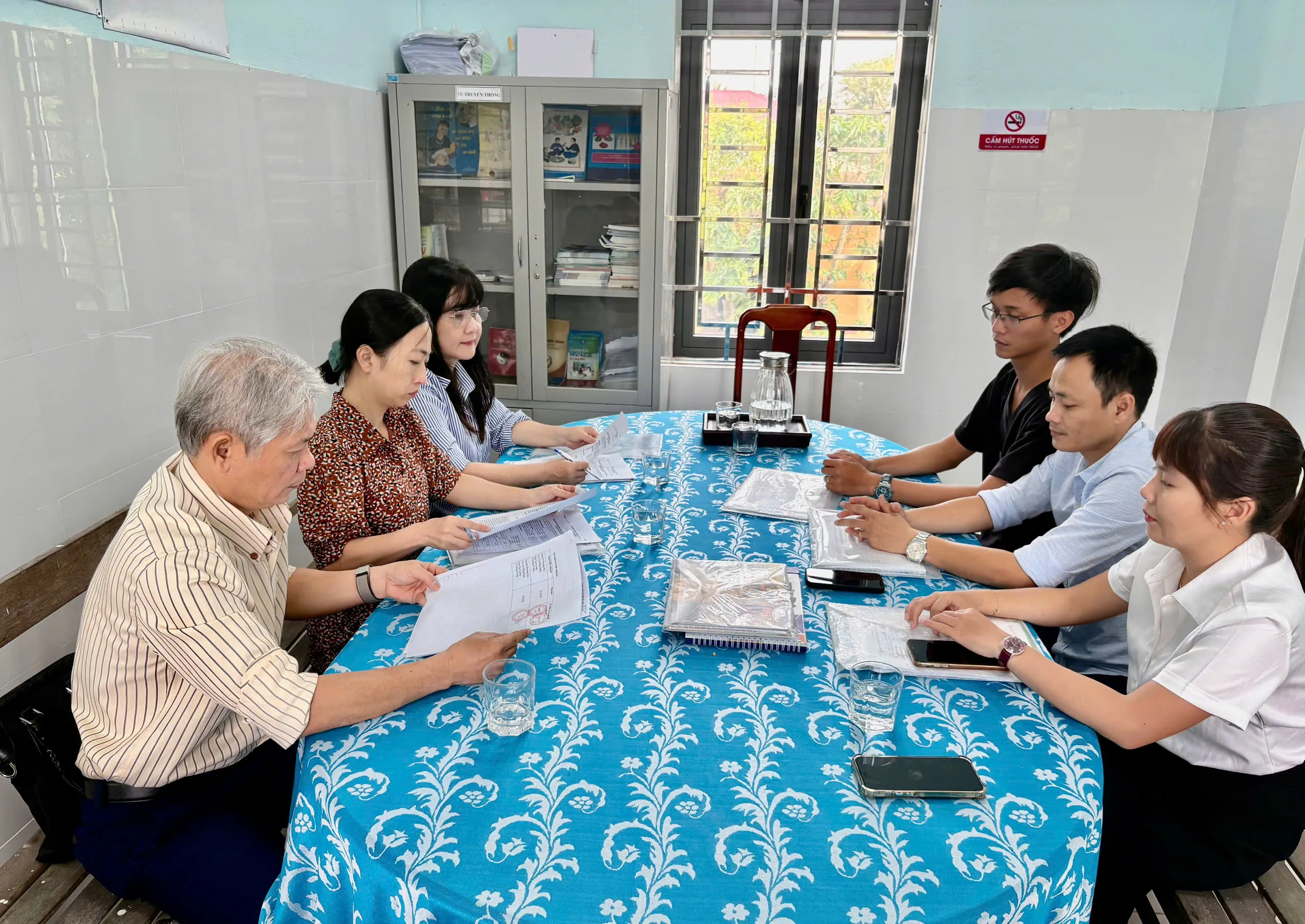Trung tâm Kiểm soát bệnh tật giám sát hoạt động truyền thông giáo dục sức khỏe tại các trạm Y tế