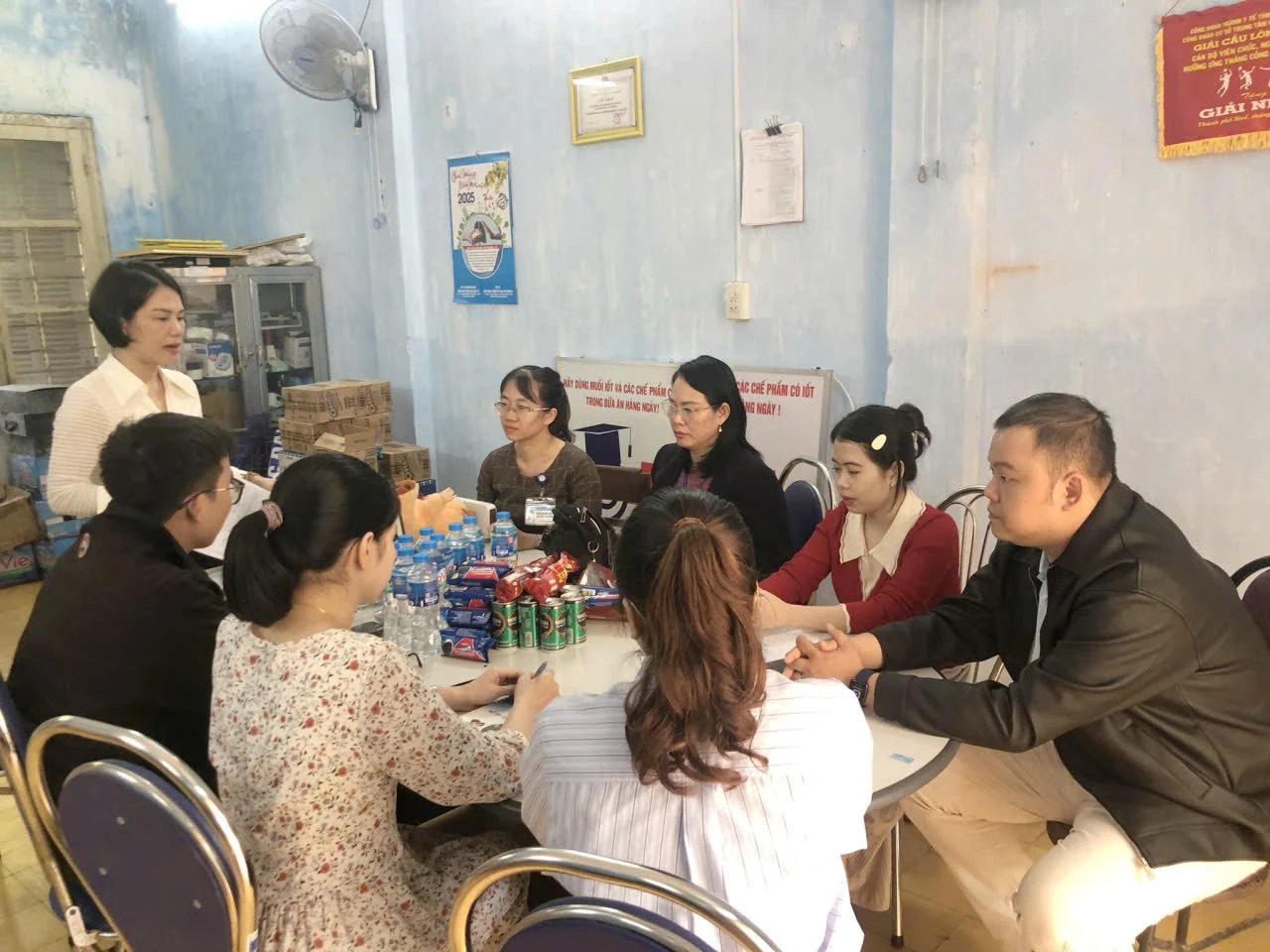 Trung tâm Kiểm soát bệnh tật tập huấn “ Khảo sát tình trạng dinh dưỡng trẻ em dưới 2 tuổi tại các xã khu vực III”