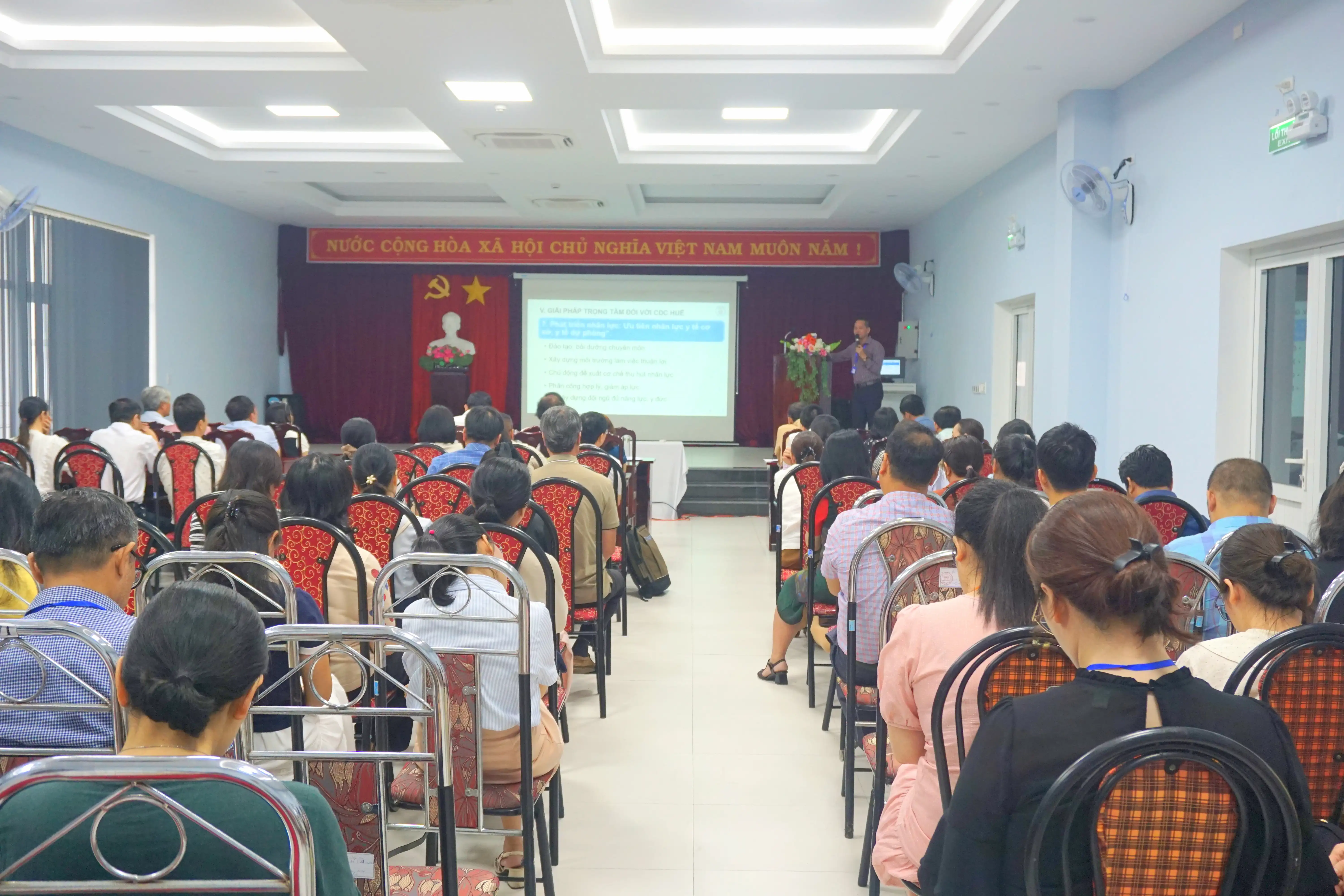 Trung tâm Kiểm soát bệnh tật thành phố Huế tổ chức Hội nghị sơ kết công tác kiểm soát bệnh tật quý I năm 2026