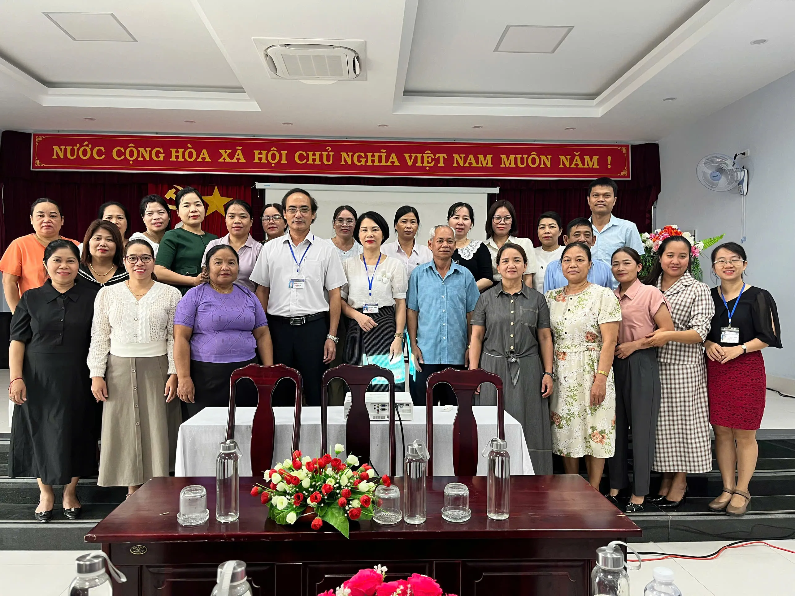 Trung tâm Kiểm soát bệnh tật tổ chức Tập huấn nâng cao năng lực về chăm sóc dinh dưỡng trong 1000 ngày đầu đời cho chuyên trách tuyến xã khu vực III