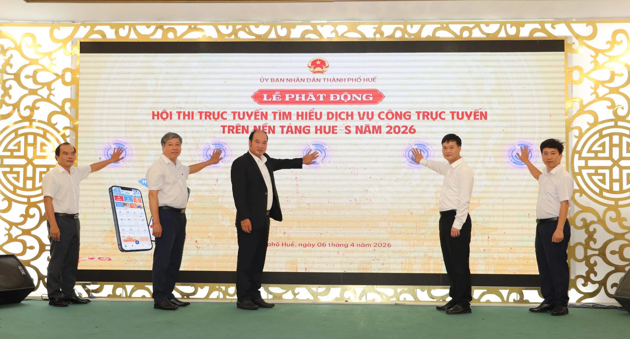 Tuyên truyền, hưởng ứng và tham gia Hội thi trực tuyến Tìm hiểu Dịch vụ công trực tuyến trên nền tảng Hue-S năm 2026.